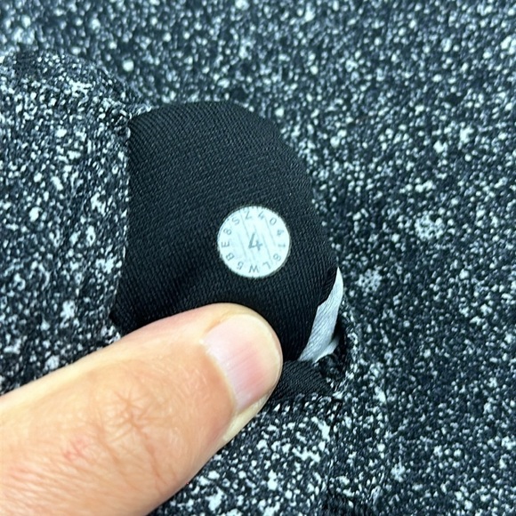 Lululemon Align Pant II *25" Luminesce Splatter Ice Grey Black - Picture 4 of 5